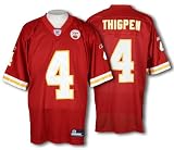 Kansas City Chiefs Tyler Thigpen #4 NFL Mens Replica Jersey, Red