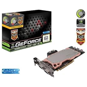 Point Of View - Carte Graphique PCI-E - Watercool�e & Overclock�e - 3 Go DDR5 - GeForce GTX 580 TGT Beast Water Cooled Edition - TGT-580-A1-3-BST-W