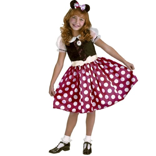 Disneys Mickey Mouse Clubhouse Minnie Mouse Classic Childs Costume