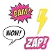 Big Dot of Happiness Bam Girl Superhero - DIY Shaped Baby Shower or Birthday Party Cut-Outs - 24 Count