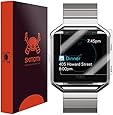Fitbit Blaze Screen Protector (6-Pack,Full Coverage), Skinomi® TechSkin - Premium HD Clear Film with Lifetime Warranty / Ultra High Definition Invisible & Anti-Bubble Crystal Shield