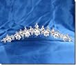 bridal headpieces With Crystal Flowers 23714