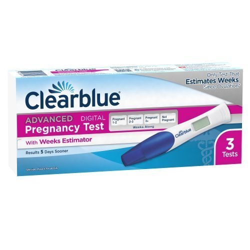 Clearblue Advanced Pregnancy Test With Weeks Estimator 12 Tests by