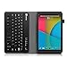 Fintie Dragon Touch M8 Keyboard Case - Premium PU Leather Folio Stand Cover with Removable Wireless Bluetooth Keyboard for Dragon Touch DT-M8 / M8 2016 Edition 8'' Quad Core Google Android Tablet PC, Black