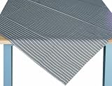 Sun Garden 10121225 90347-6 Tisch-L&auml;ufer 50 x 150 Dessin Streifen / uni mocca