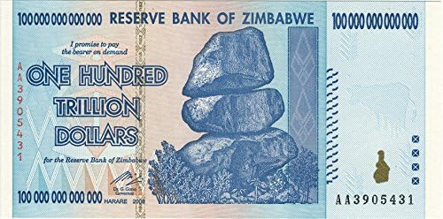 Combo Pack 100 Trillion Zimbabwe Dollars 100,000 Iraqi Dinar 1 Million VIetnam Dong