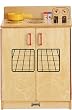 Jonti-Craft 0209JC, Natural Birch Stove