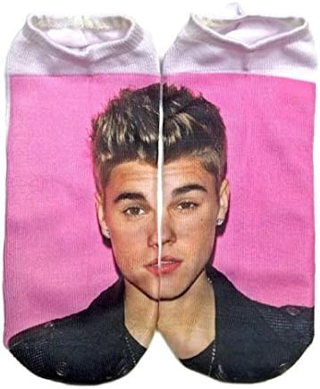Odd Justin Bieber 3-d Socks