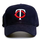 MLB Minnesota Twins Fiber Optic Adjustable Hat