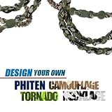 Phiten Titanium Tornado Necklaces - Black & Blue - About 22.5