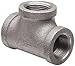 Anvil 8700120457, Malleable Iron Pipe Fitting, Tee, 1/2