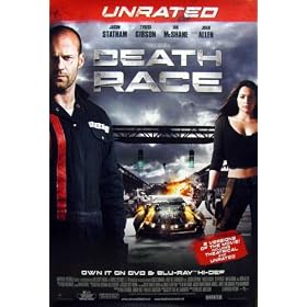Death Race Poster 27" x 40" (approx.)