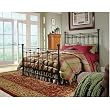 Preston Full Bed In Flecked Gold Finish By Fashion Bed Group