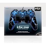 Playstation 2  i.Glow Controller with 5 built in LED's ~ DreamGEAR