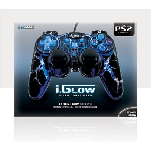Playstation 2 i.Glow Controller with 5 built in LED's