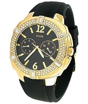 NEW GUESS U11530L1 Crystal Collection Ladies Watch