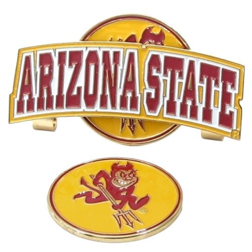 Arizona State Sun Devils Ncaa Hat Clip W/ Golf Ball Marker