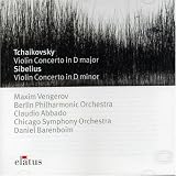 Tchaikovsky: Violin Concerto in D Major; Sibelius: Violin Concerto in D Major
