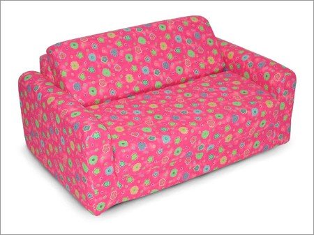 Kitchen: Elite Products 32 4200 824   Children's Foam Sleeper Sofa   Pink Flowers
