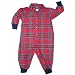 Mad for Plaid Red Romper