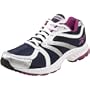 Reebok Women's Lulanta II Running Shoe,Navy/Silver/Aubergin,7 M
