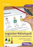 Produkt-Bild: Logischer R&auml;tselspa&szlig; zur Lese- und Wahrnehmungsf&ouml;rderung: 144 differenzierte Logicals - schon ab Klasse 1. Kopiervorlagen und L&ouml;sungen