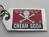 CREAM SODA 角ドクロ キーホルダー クリームソーダ PINK DRAGON