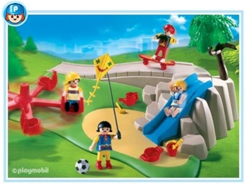 Childrens Toyshop  Toys : Playmobil Playground Super Set 4132