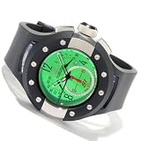 Invicta Men’s S1 Racer Swiss Quartz Chronograph Retrograde Green Dial Strap Watch 6458