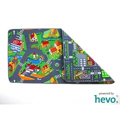 Doppel Spass HEVO Strassen Kinderteppich Wendeteppich 135x200 cm