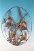 Decorative Metal Tropical Fish Plaque