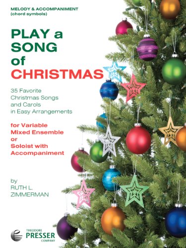 Play A Song Of Christmas - 35 Favorite Christmas Songs and Carols In Easy Arrangements (Melody Instrument, Guitar, Harp Book)