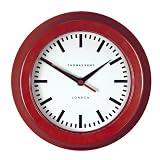 Thomas Kent Piper Wall Clock - 9" Red CKN1053