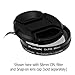 Fotodiox 58mm Filter Adapter for Canon Powershot G1x, G1 X to use 58mm Filter and Add-on Lenses, Replacing FA-DC58c