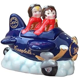 Campbell Kids Aiming High Cookie Jar Gold Edition by Campbell