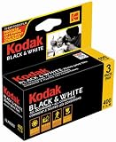 Kodak Black & White 400 Speed 24 Exposure 35mm Film (3 Pack)