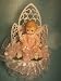 Girl Angel Christening Baby Shower Cake Top with Dove All in Pink