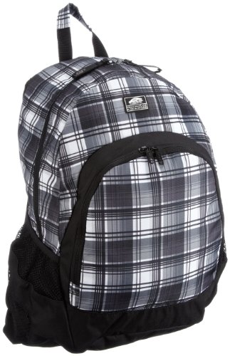Vans Rucksack Van Doren, black/white/grey plaid, 28 liters, VC8Y7TV
