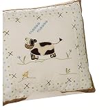 Sumersault Moo Cow Decorative Cushion