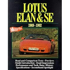 Lotus Elan and SE 1990-1992 (Brooklands Books Road Test Series) (Brooklands Road Tests)