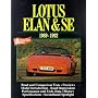 Lotus Elan and SE 1990-1992 (Brooklands Books Road Test Series) (Brooklands Road Tests)