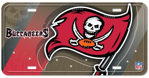 Tampa Bay Buccaneers Street Flair Plate