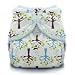 Thirsties Duo Wrap Snap, Blackbird, Size One (6-18 lbs)