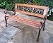 Oakland Living Animal Kiddy Bench - Iron and Wood - Antique Bronze
