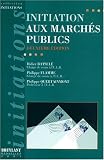 Revue Emile Bruylant  / Initiation aux marches publics