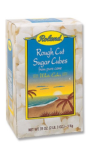 35 OZ ROUGH CUT WHITE SUGAR CUBES by Cane Sugars