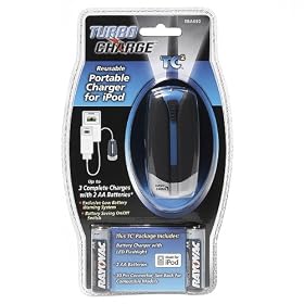 Turbo Charge Portable iPod Charger - TBA650 by Turbo Charge