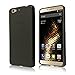 Cbus Wireless Matte Finish TPU Rubber Gel Case / Cover for BLU Vivo 5 - Semi Transparent Black