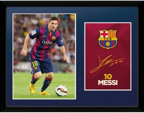 16 x 12 Picture - F.C Barcelona "Messi"
