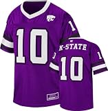 Kansas State Wildcats Youth Purple Stadium Football Jersey